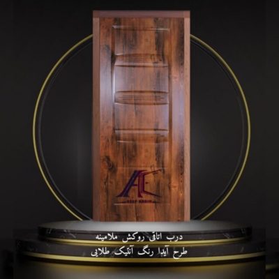 درب اتاق روکش ملامینه طرح آیدا رنگ آنتیک